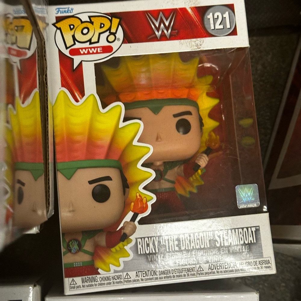 Funko Pop WWE Ricky 'The Dragon' Steamboat Figure